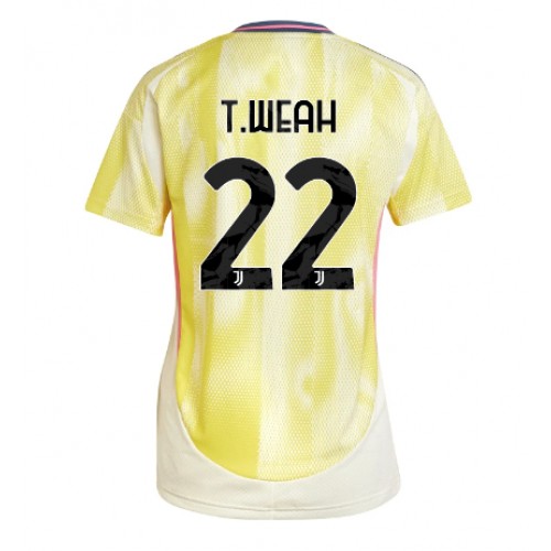 Fotbalové Dres Juventus Timothy Weah #22 Dámské Venkovní 2024-25 Krátký Rukáv